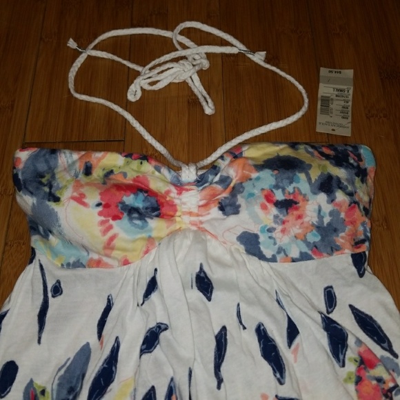 GEORGOUS vibrant water color Bandeau/halter dress - Picture 2 of 4